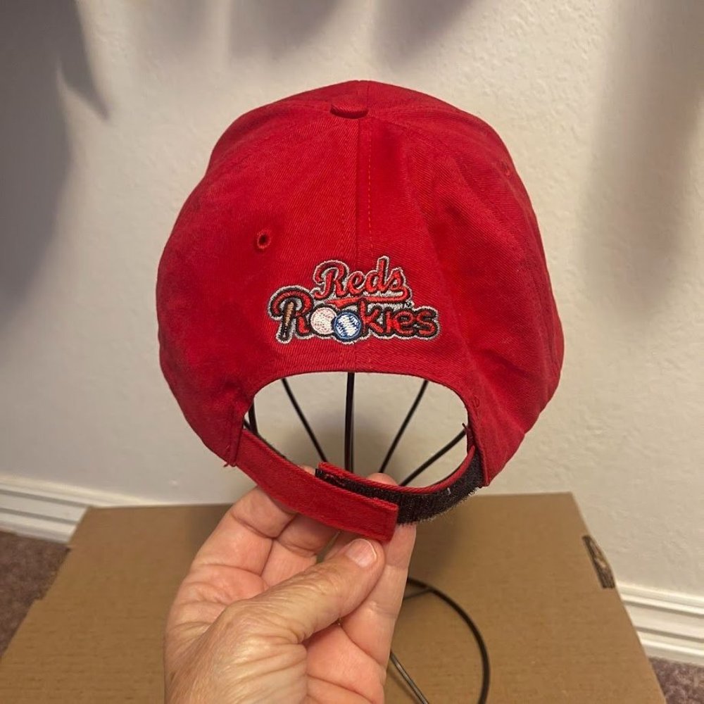 Cincinnati Reds Rookie Adjustable Baseball Cap‎ Red - Picture 2 of 15
